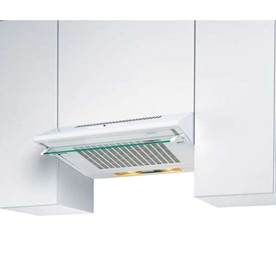 Image sur Hotte d'aspiration EVM-14 blanc largeur 90 cm. Air tournante est possible.