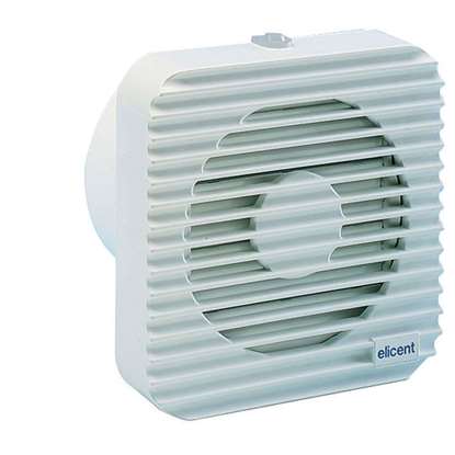 Immagine di Ventilatore da bagno/WC MURO-120 con valvola automatica.