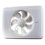 Immagine di Intellivent Celsius ventilatore bianco con controllo della temperatura.