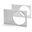 Image de Raccord pour tuyau rond FSK 60/35 pour dimensions hors tout KD 315.