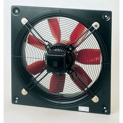 Immagine di Ventilatore assiale, compact murale HCFT/4-250, 400V, triphase 4 poli. (S&P).