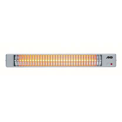 Immagine di Infrarosso AKO BS 51/1, 230V1~, 1200 Watt. Colore argento. (Dimplex)