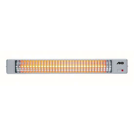 Bild von Quarzstrahler AKO BS 51/1, 230V1~, 1200 Watt. Farbe silber. (Dimplex)