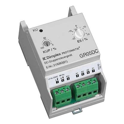 Image de Système de régulation DC GR 05DC pour groupes de chauffage séparés avec régulateur central.