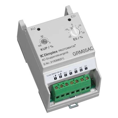 Image de Système de régulation AC GRM 05 pour groupes de chauffage séparés avec régulation centrale.