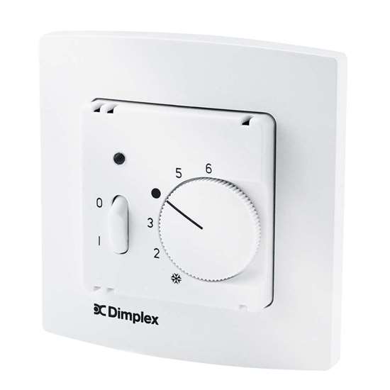 Image sur RT 201 U, thermostat d'ambiance à encastrer.