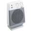 Image de Radiateur soufflant Hobby, gris clair/blanc perle, 230V/50Hz. Puissance de chauffage 1000/2000 Watt.