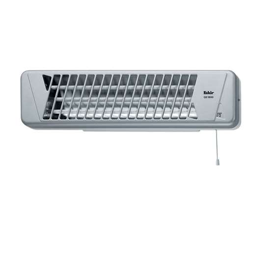 Image sur Radiateur à quartz QS 1800, argent/blanc. Puissance 600/1200/1800 Watt.