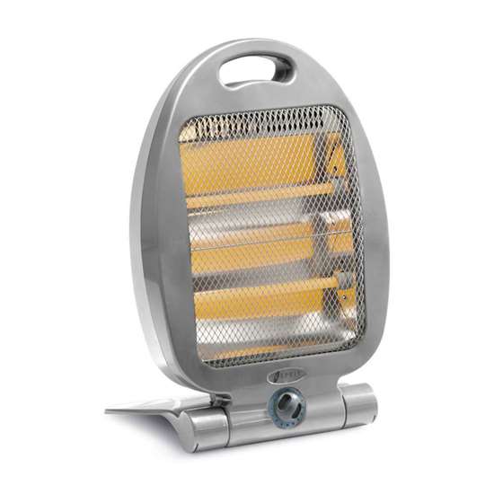 Bild von Infrarotstrahler RQ 8  G, grau, 800 Watt. Anschlussspannung 230V/50Hz.