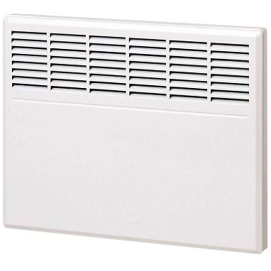 Immagine di Termoconvettore da installazione a parete Elite H05, 500 Watt, 230V. Bianco RAL 9016.