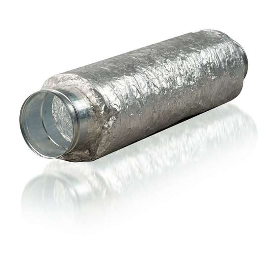 Immagine di CSS 100 Silenziatore Super Silent, Ø 100mm. Attenuazione media 36 dB.