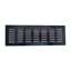 Bild von Lochbleche 382 310x105mm RAL8022 Braun.