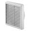 Image de Grille de ventilation en plastique G160, 190x190mm blanc.