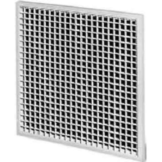 Bild von Kunststoff-Ventilationsgitter G315, 340x340mm Weiss.