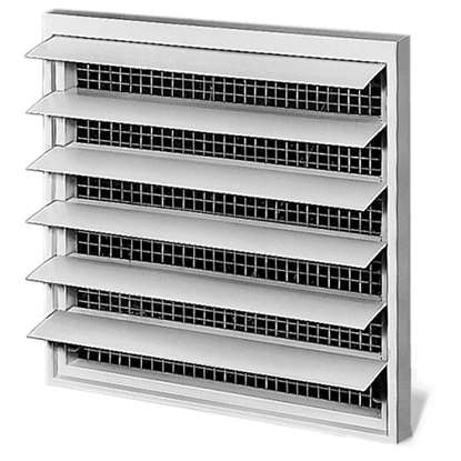 Image de Grille pare pluie en plastique RAG 200, 240x240mm.