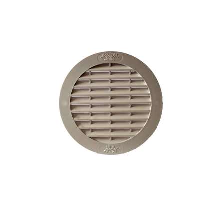 Image de Grille intérieur Nicoll en plastique B153 Ø 199mm blanc.