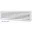 Image de MV 350/2 Grilles pour portes en plastique blanc (2 pièces) Dimension 368x130mm