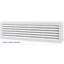 Image de MV 350/2 Grilles pour portes en pvc brun (2 pièce) Dimension 368x130mm