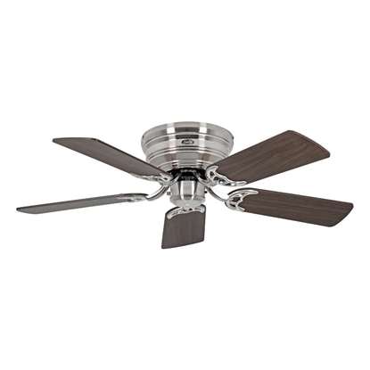 Bild von Deckenventilator für niedere Räume Flat III, Chrom gebürstet Ø 103cm. (Casafan)