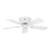 Immagine di Ventilatore da soffitto Classic  Flat III, bianco laccato Ø 103cm. (Casafan)