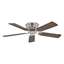 Image de Ventilateur de plafond Classic Flat III, chrome brossé Ø 132cm. (Casafan)