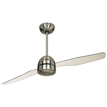 Bild von Deckenventilator Libelle BN, Chrom gebürstet Ø 132cm.