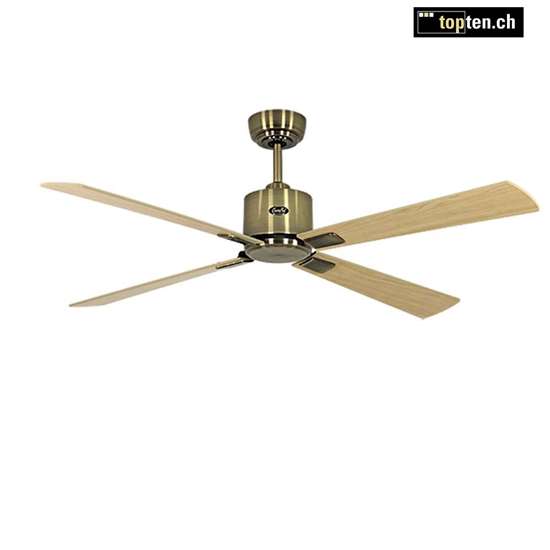 AireRyder Toledo Deckenventilator - Innovativer 3-Flügler In Walnuss Optik