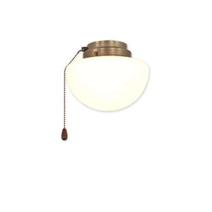 Image de Lampe Royal petite boule laiton antique 1S.