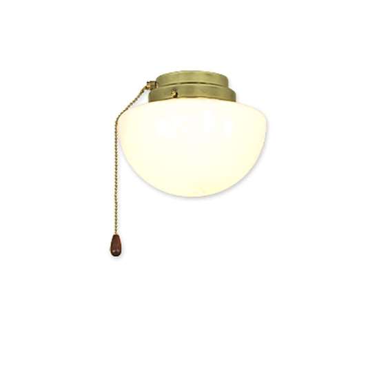 Image sur Lampe Royal petite boule laiton astiqué 1S.