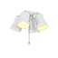 Image de Lampe Royal 4 spot métallique réglable blanc pour Rotary.