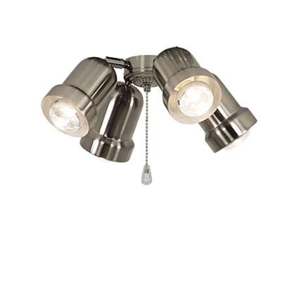 Image de Lampe Royal 4 spot métallique réglable chrome brossé pour Nightflight.