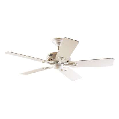 Immagine di Ventilatore da soffitto Hunter Savoy bianco Ø132cm