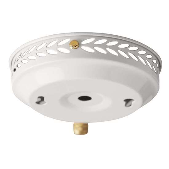 Image sur Hunter Globe adaptateur blanc pour lampe Cedonia.