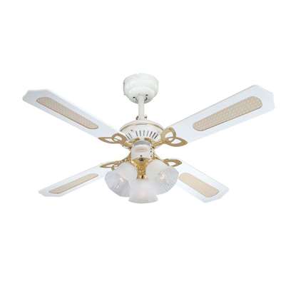 Image de Ventilateur de plafond Princess Trio, Ø 105cm blanc (Westinghouse)