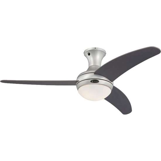 Bild von Deckenventilator Celestia II, Ø 122cm Alu gebürstet (Westinghouse) mit Fernbedienung
