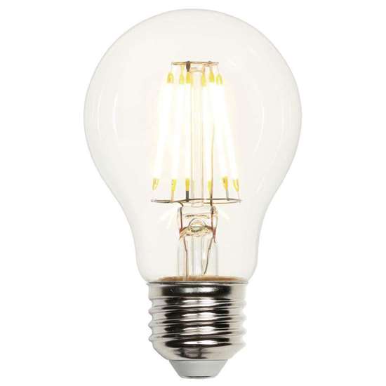 Image sur LED 7.5 W LED Filament A60, E27. Blanc chaud Dimmable, 27 Kelvin.