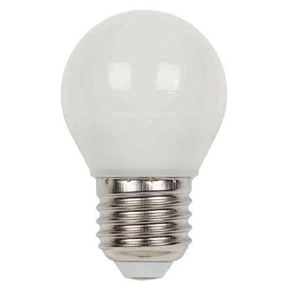 Immagine di LED 5.0  W LED palla 5G45, E27. Bianco caldo Dimmerabile, 30Kelvin.
