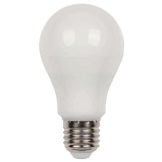 Image sur LED 9.0  W LED A60, E27. Blanc chaud Dimmable, 30 Kelvin.