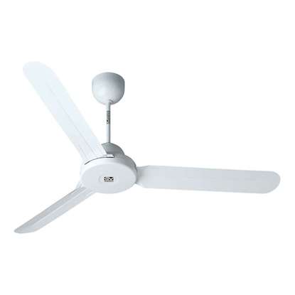 Image de Ventilateur de plafond Nordik Design 1S/L 160 blanc Ø 162 cm. Avec lampe max. 150W.