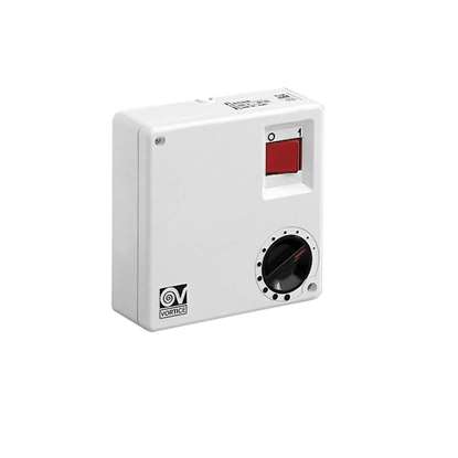 Image de Régulateur variable SCNR C 2.5. (Max. 450 W). AP Pour max. 4 ventilateurs de plafond sans lumière. La vitesse minimale doit être fixée dans l'unité de contrôle.