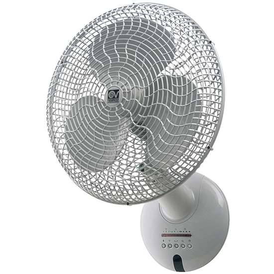 Immagine di Ventilatore da parete Gordon W40/16, grigio Ø 46 cm, con telecomando