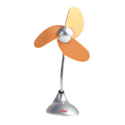 Immagine di Mini-Ventilatore da tavola VT11 arancio Ø 12cm