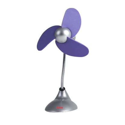 Immagine di Mini-Ventilatore da tavola VT11 viola Ø 12cm