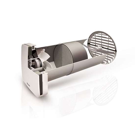 Image sur Aspirvelo Air Ecocomfort. Unité de ventilation mono-pièce avec récupération de chaleur. Sans commande.