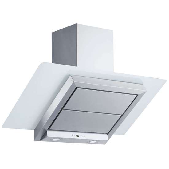 Immagine di Cappa di parete Perla de Luxe 90 cm. acciaio al cromo 230V/50Hz.