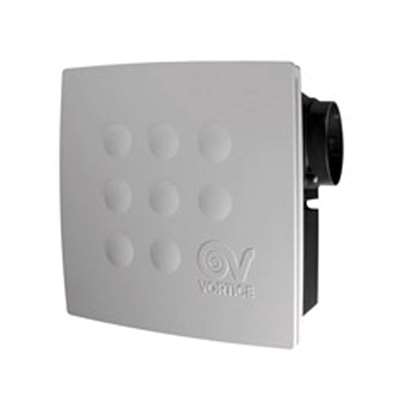 Immagine di Vortice Vort Quadro Serie Micro 100 I, 230 V. Modello con clappa  senza timer.