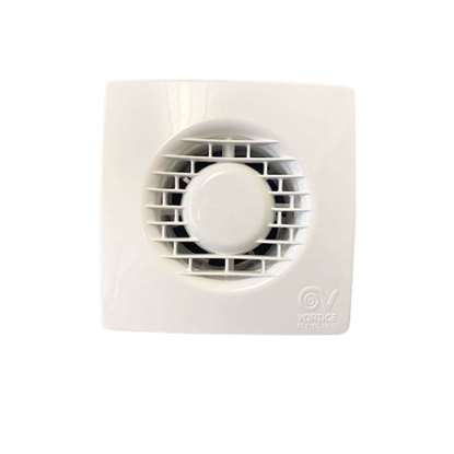 Immagine di Ventilatore del bagno/WC Filo MF 100, 230V. Con clappa meccanica, senza temporizzatore. (Vortice)