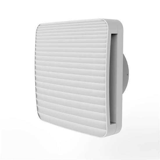 Bild von Bad/WC Ventilator ONDA 100 (O. Erre) mit Rückschlagklappe ohne Nachlauf.