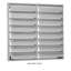 Image de Clapet de fermeture en plastique RK 55 WSK 603x603mm pour ventilateur Ø 563mm blanc.