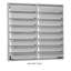 Bild von Kunststoff-Verschlussklappe RK 65 WSK 696x696mm für Ventilator Ø 655mm Weiss.